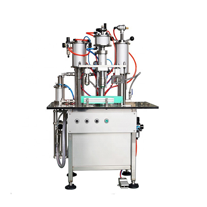 स्वस्त ऑटो स्प्रे कॅन फिलिंग मशीन