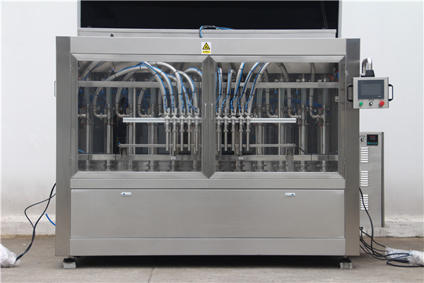 उच्च व्हॉल्यूम स्वयंचलित बाटली शैम्पू फिलिंग मशीन