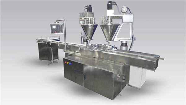 6-हेड फुल-ऑटोमॅटिक कॉफी फिलिंग अप मशीन पावडर 