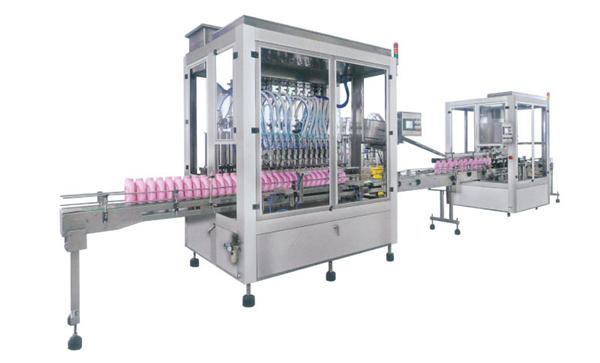 पूर्ण स्वयंचलित द्रव साबण डिटर्जंट शैम्पू भरणे मशीन